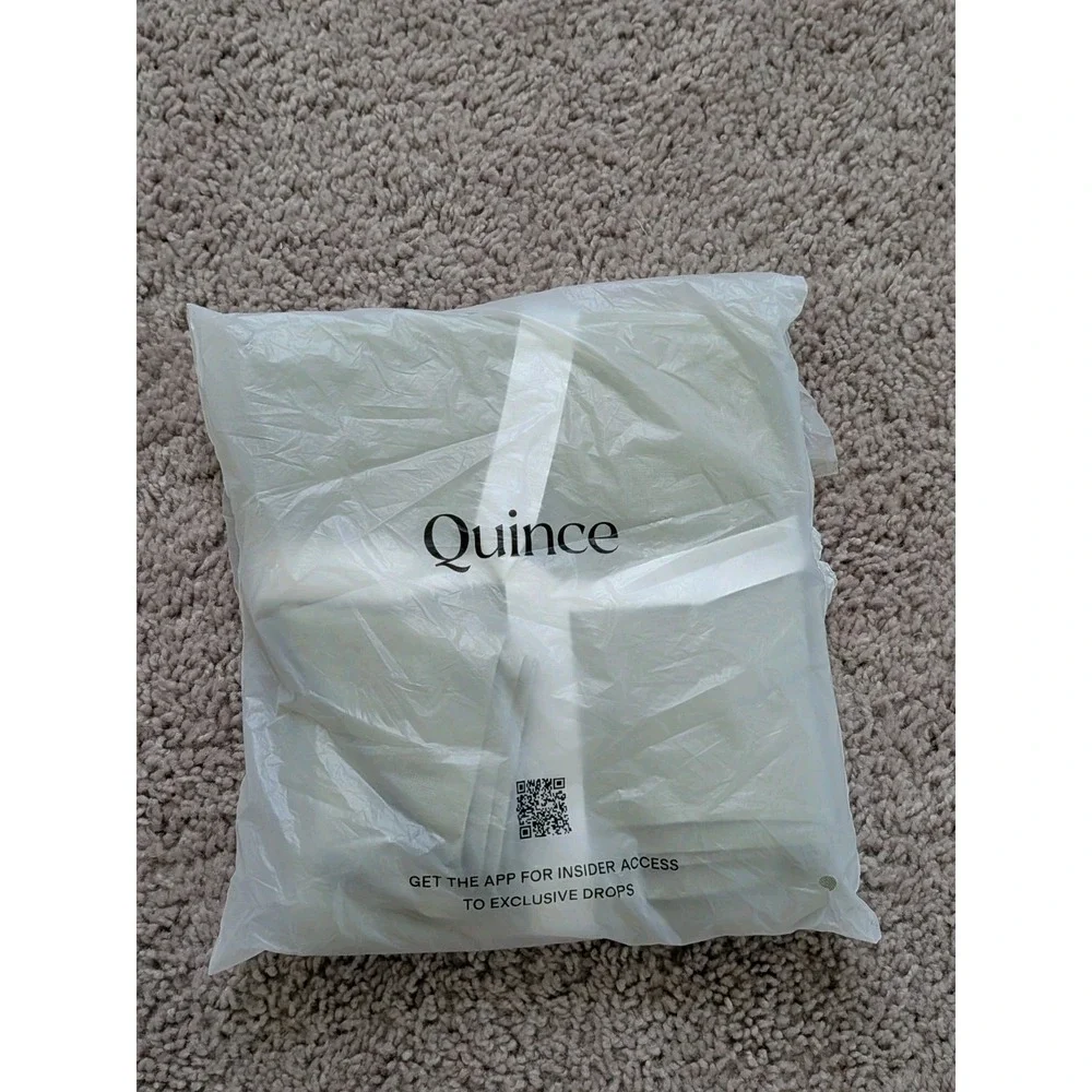 Quince European Linen Everyday Napkins Set Of 4 Willowleaf One Size NWT
